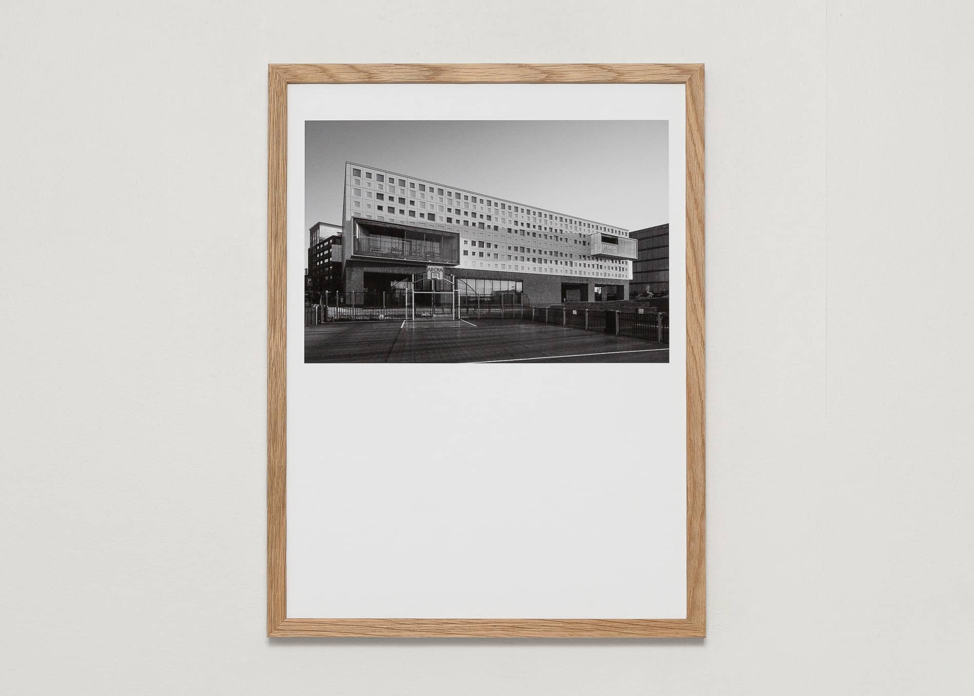 Contemporary Finnish art: Jätkäsaari School, architectural photographs by Tapio Koivula